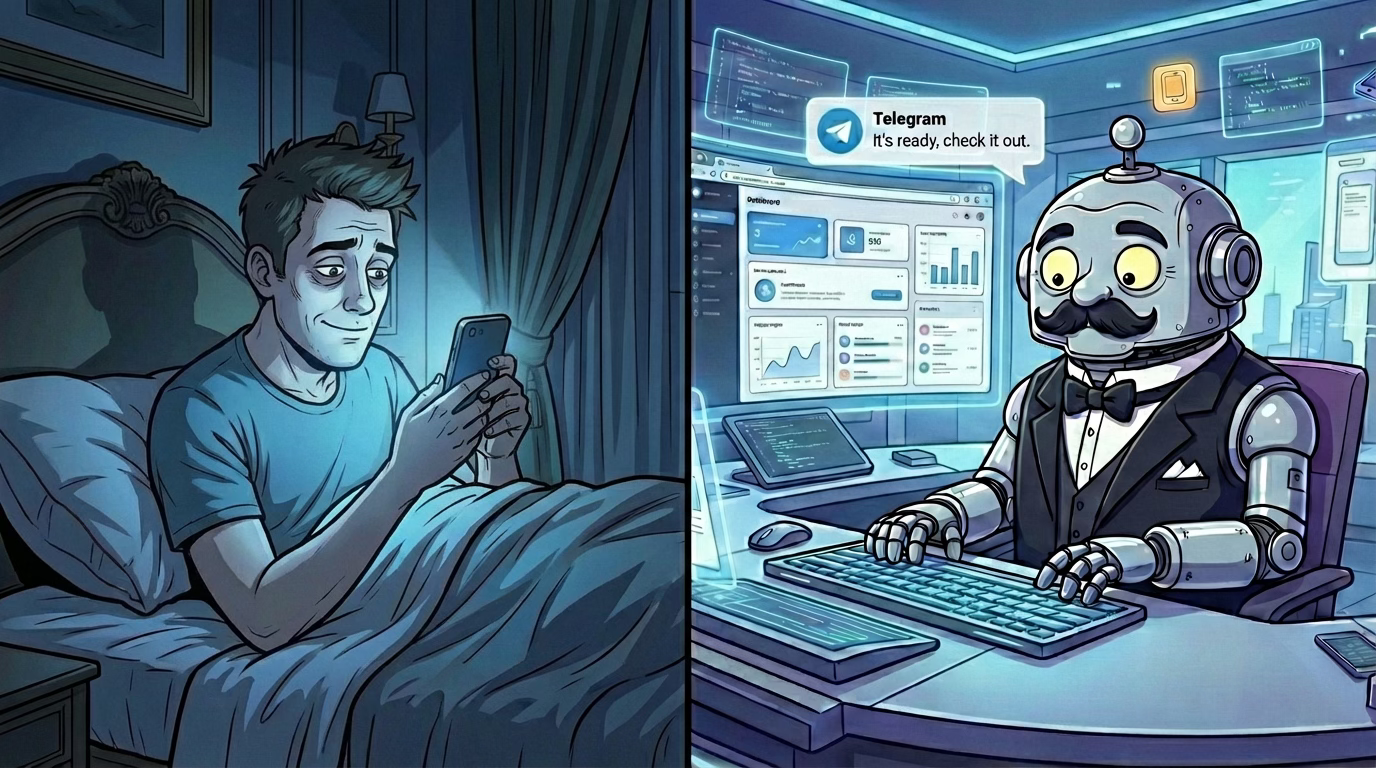 Hotel room conversation